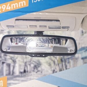 Oversized Rear View Mirror Attachment.